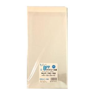 カクケイ OPP袋 クリアパック テープ付 40ミクロン 100枚 160×300mm