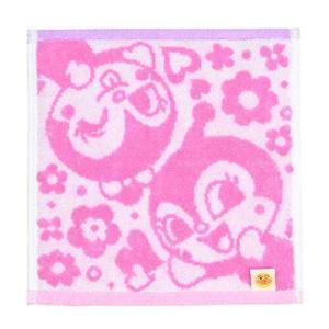 ナストーコーポレーション(Nasuto corporation) ハンドタオル ドキンちゃん コキンちゃん 約21×21cm 日本製 2885040