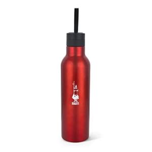 ビアレッティ 水筒 ステンレス ボトル ビアレッティおじさん 真空 断熱 マグボトル 750ml レッド DCXIN00004