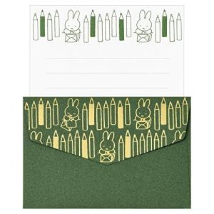 マルアイ レターセット ミッフィーミニメッセージ えんぴつ 5セット レ-MY4GX5P