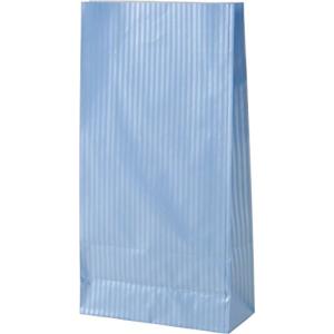パックタケヤマ 紙袋 HS1 クリスタル 100枚 ブルー XZT00530