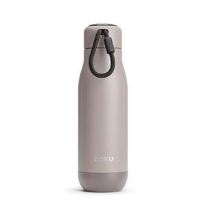 LEADWORKS 水筒 ZOKU ステンレススチールボトル 500ml 直飲み 二重構造 保温 保冷 氷 耐久性 蓋 ウォーターボトル マ