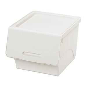 サンカ 収納ボックス フロック 30 N ホワイト色squ+ fr-30NWH/WH日本製
