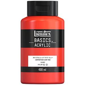リキテックス アクリル絵具 リキテックス ベーシックス B-013 カドミウムレッドライトヒュー400mL 16003013