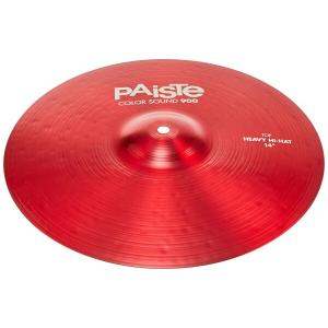 Paiste (パイステ) ハイハットシンバル Color Sound 900 Red Heavy Hi-Hat 14" Top 1923514｜shimoyana