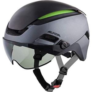 ALPINA 自転車ヘルメット 調光ミラーバイザー付き 通気の良いKoroyd素材 ALTONA VM