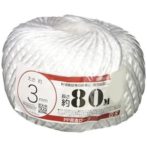 紺屋商事(Konyacorporation) PP荷造りヨリロープ 3mmx80m(ELP) 00720030