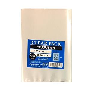 カクケイ OPP袋 クリアパック テープ無し 30ミクロン 1000枚 105×155mm