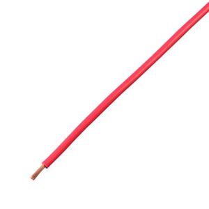 協和ハーモネット 単心ビニルコード VSF 1.25SQ 10m 赤