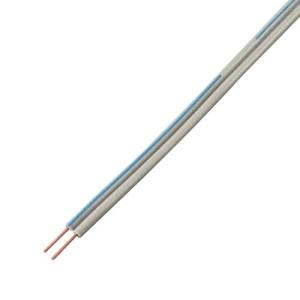 協和ハーモネット 通信用屋内ビニル平形電線 TIV-F 0.8mm X 2C 20m