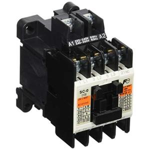富士電機機器制御 標準形電磁接触器 AC240V SC-0 コイルAC240V 1B