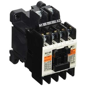富士電機機器制御 標準形電磁接触器 AC380V SC-03 コイルAC380V 1B