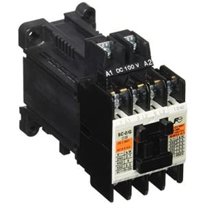 富士電機機器制御 直流操作形電磁接触器 DC100V SC-0/G コイルDC100V 1A