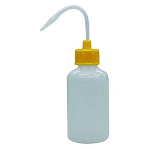 安元化成 NT洗浄瓶 カラーキャップ 250ml レモンイエロー
