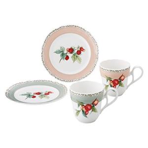 Noritake ノリタケ マグ & プレート  19cmプレート 375ccマグ オーチャードガーデン マグカップ2個