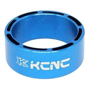 KCNC 自転車 軽量 ヘッド スペーサー SLS OS ブルー 20MM 506038