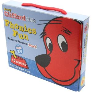 英語 絵本 Clifford Phonics Fun 12冊 ボックスセット 5 CD付｜shimoyana