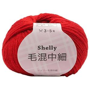 元廣 スキー 手編み毛糸 シェリー毛混中細 Col.605