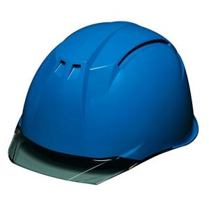 DICプラスチック ヘルメット AA11EVO-CW 通気孔 透明ひさし スチロールライナー付 スカイブルー/スモーク AA11-C