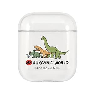 グルマンディーズ ジュラシック ワールド AirPodsクリアケース 集合 JW2-27A