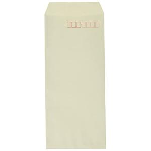 スズキ紙工業 カラー封筒 長形4号 100枚 KN4-100P-GL グレー