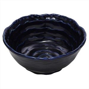 三陶 萬古焼 六兵衛 小付 瑠璃釉 17170 10cm