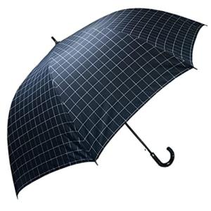 ベーシックスタンダード 傘 メンズ 長傘 大きい 親骨 80cm 直径140cm 丈夫 軽量 グラスファイバー骨 ワンタッチ