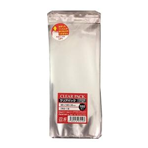 カクケイ OPP袋 クリアパック テープ付 30ミクロン 1000枚 80×180mm