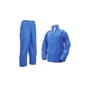 ノキサス ハリケーンレインスーツ EK-150 スカイブルー L