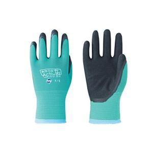 東和コーポレーション 作業用手袋 Active女子 ターコイズ 7/S 521 女性の悩みを解決する作業手袋