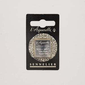 セヌリエ 透明水彩絵具 ハーフパン 931-S1 ニュートラルチント