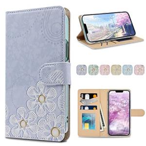 iitrust AQUOS sense3 basic ケース 手帳型 shv48ケース手帳型 アクオスセンス3 basicケース スマホケース 耐衝撃 花柄 人