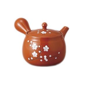 白梅朱泥急須 143543