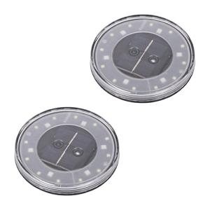 武田コーポレーション  ホワイト 11.5×11.5×4.5cm 2WAY LEDフローティングライト 2個組 FRW-115