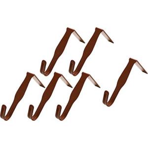コンテック どこでもピッタリフック ブラウン 5個入り +1個 AP-02X6