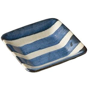 光陽陶器 ダンダンブルー 小皿 20129