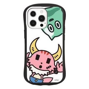 グルマンディーズ ポンコツクエスト iPhone13 Pro対応 ハイブリッドガラスケース カク＆イムラ PQ-15A