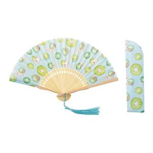 りぶはあと ミニ扇子 おでかけクール 柴犬のコタロウ  携帯用 どうぶつ柄 94019-03