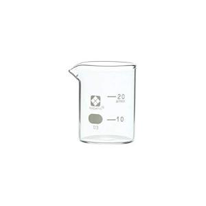 ビーカー 目安目盛付 20mL 6入