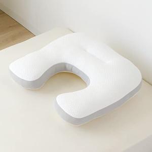 メリーナイト 包まれるまくら U字型 肩まで枕 抱き枕 サポート枕 中空わた使用 両面つかえる 仰向き 横向き