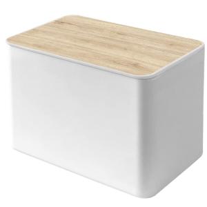 ILC リルデココ 木目調大容量マスクケース 18.6×12.3×14cm