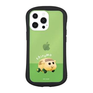 グルマンディーズ バンダイ PUI PUI モルカー iPhone13 Pro対応ハイブリッドクリアケース シロモ BPMC-10B