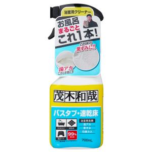 茂木和哉 バスタブ 凸凹床用 プロ仕様 洗剤 (700ml) 風呂床の黒ずみ・バスタブの湯アカ汚れに｜しもやな商店