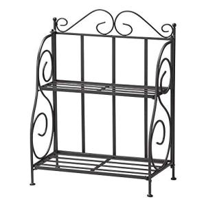 ちどり産業 スパイスラック ダークブラウン 30×16×39.5cm