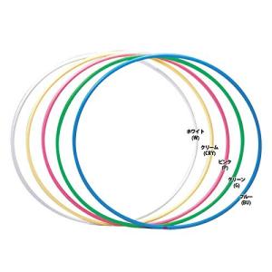 ササキ(SASAKI) 新体操 手具 スタンダ-ドフープ ホワイト 径85cm M13｜shimoyana