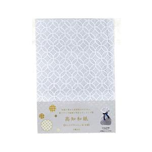 サンケーキコム 高知和紙 サックブランシュ M 七宝 白 5枚入 170×250mm KJP-03