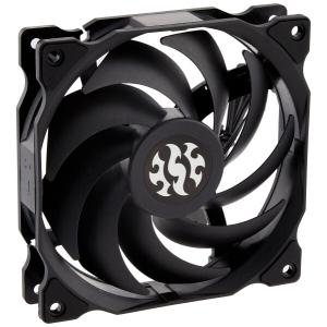 XPG VENTO ケースファン 120mm 静音 23dBA 1200rpm コネクタ 3ピン 羽色 ブラック VENTO120-BKCWW-A