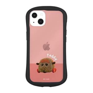 グルマンディーズ バンダイ PUI モルカー iPhone13対応ハイブリッドクリアケース テディ BPMC-09E