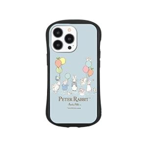 グルマンディーズ ピーターラビット iPhone13 Pro対応 ハイブリッドガラスケース しゅうごう PR-69A
