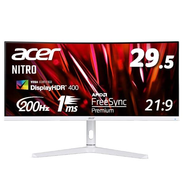 日本エイサー Acer ゲーミングモニター Nitro XZ306CXwmiiiphx 29.5イン...